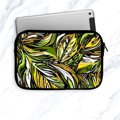 Foliage Pattern Texture Background Apple Ipad Mini Zipper Cases by Ravend