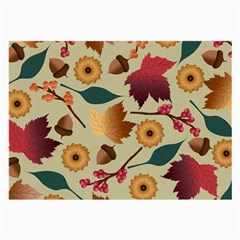 Autumn Leaves Colours Season Large Glasses Cloth by Ravend