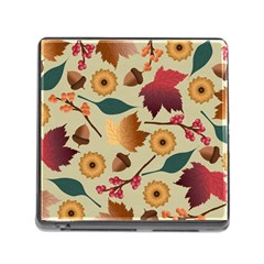 Autumn Leaves Colours Season Memory Card Reader (square 5 Slot) by Ravend