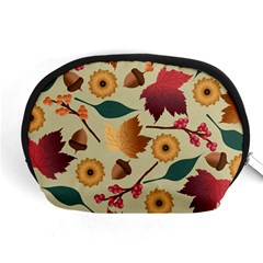 Autumn Leaves Colours Season Accessory Pouch (medium) by Ravend