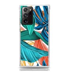 Leaves Tropical Exotic Green Plant Samsung Galaxy Note 20 Ultra Tpu Uv Case by Ravend