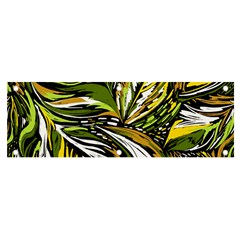 Foliage Pattern Texture Background Banner And Sign 6  X 2 