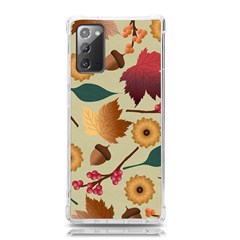 Autumn Leaves Colours Season Samsung Galaxy Note 20 Tpu Uv Case by Ravend