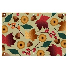 Autumn Leaves Colours Season Banner And Sign 6  X 4  by Ravend