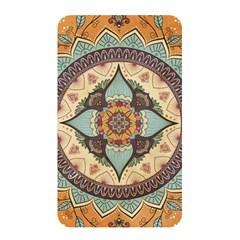 Mandala Floral Decorative Flower Art Memory Card Reader (rectangular) by Ravend