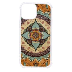 Mandala Floral Decorative Flower Art Iphone 13 Mini Tpu Uv Print Case by Ravend