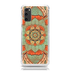 Mandala Floral Decorative Flower Samsung Galaxy S20 6 2 Inch Tpu Uv Case by Ravend