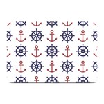 Nautical Seamless Pattern Plate Mats 18 x12  Plate Mat