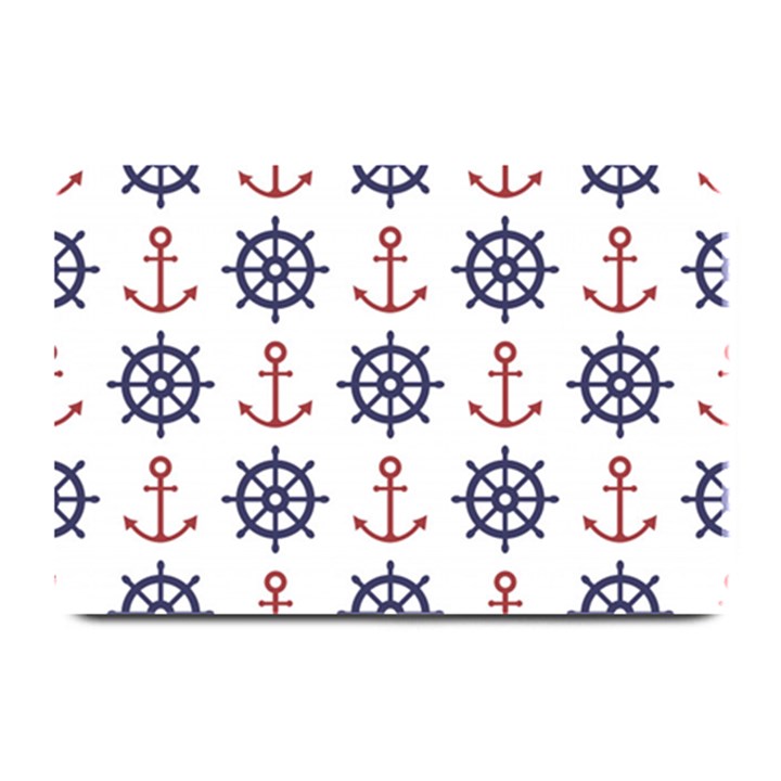 Nautical Seamless Pattern Plate Mats