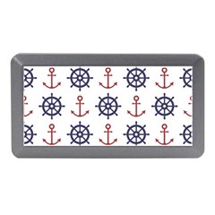 Nautical Seamless Pattern Memory Card Reader (mini) by Grandong