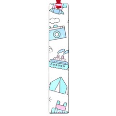 Transportation Seamless Pattern Large Book Marks by Grandong