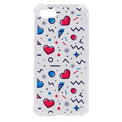 Hearts Seamless Pattern Memphis Style Iphone Se