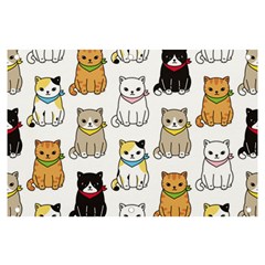 Cat Kitten Seamless Pattern Banner And Sign 6  X 4  by Grandong