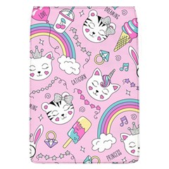 Cute Cat Kitten Cartoon Doodle Seamless Pattern Removable Flap Cover (l) by Grandong