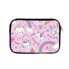 Cute Cat Kitten Cartoon Doodle Seamless Pattern Apple Macbook Pro 15  Zipper Case by Grandong