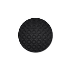 Black Floral Background, Black Backgrounds, Vintage Floral Golf Ball Marker (4 Pack) by nateshop