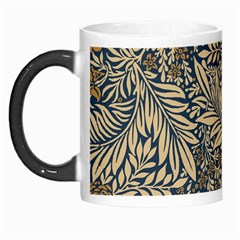 Brown Vintage Background Vintage Floral Pattern, Brown Morph Mug by nateshop