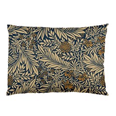 Brown Vintage Background Vintage Floral Pattern, Brown Pillow Case (two Sides) by nateshop