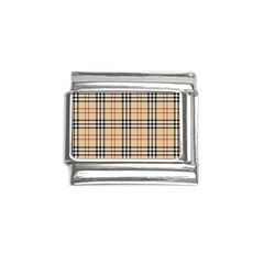 Burberry, Checker, Clothes, Fashion, Pattern Italian Charm (9mm)