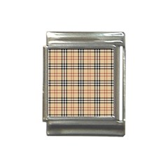 Burberry, Checker, Clothes, Fashion, Pattern Italian Charm (13mm) by nateshop