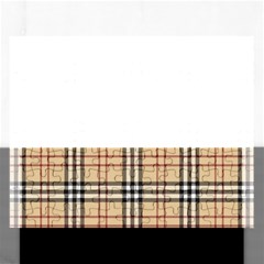 Burberry, Checker, Clothes, Fashion, Pattern Rectangular Jigsaw Puzzl by nateshop