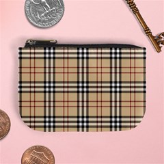 Burberry, Checker, Clothes, Fashion, Pattern Mini Coin Purse by nateshop