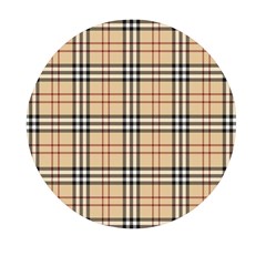 Burberry, Checker, Clothes, Fashion, Pattern Mini Round Pill Box (pack Of 5) by nateshop