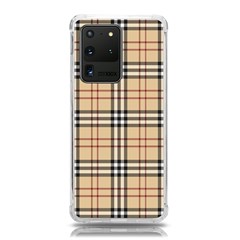 Burberry, Checker, Clothes, Fashion, Pattern Samsung Galaxy S20 Ultra 6 9 Inch Tpu Uv Case by nateshop