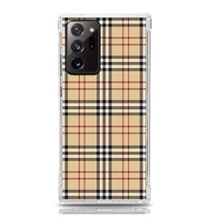 Burberry, Checker, Clothes, Fashion, Pattern Samsung Galaxy Note 20 Ultra Tpu Uv Case by nateshop