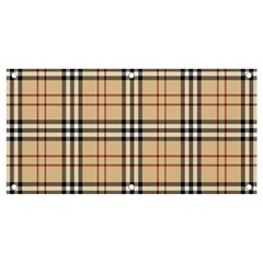 Burberry, Checker, Clothes, Fashion, Pattern Banner And Sign 4  X 2  by nateshop