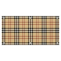 Burberry, Checker, Clothes, Fashion, Pattern Banner And Sign 6  X 3  by nateshop