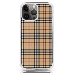 Burberry, Checker, Clothes, Fashion, Pattern Iphone 13 Pro Max Tpu Uv Print Case by nateshop