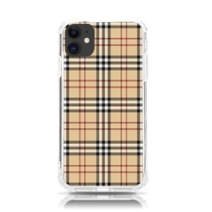 Burberry, Checker, Clothes, Fashion, Pattern Iphone 11 Tpu Uv Print Case by nateshop