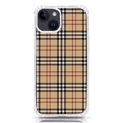 Burberry, Checker, Clothes, Fashion, Pattern Iphone 14 Tpu Uv Print Case by nateshop