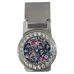 Coorful Flowers Pattern Floral Patterns Money Clips (cz)  by nateshop