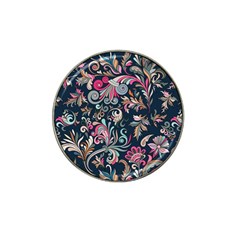 Coorful Flowers Pattern Floral Patterns Hat Clip Ball Marker by nateshop