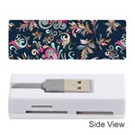 Coorful Flowers Pattern Floral Patterns Memory Card Reader (Stick) Front