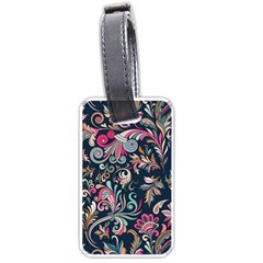 Coorful Flowers Pattern Floral Patterns Luggage Tag (one Side) by nateshop