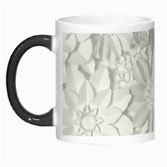 Damask, Desenho, Flowers, Gris Morph Mug by nateshop