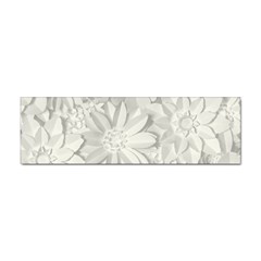 Damask, Desenho, Flowers, Gris Sticker (bumper) by nateshop