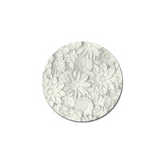 Damask, Desenho, Flowers, Gris Golf Ball Marker (4 Pack) by nateshop