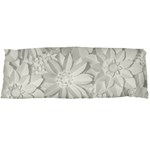 Damask, Desenho, Flowers, Gris Body Pillow Case Dakimakura (Two Sides) Back