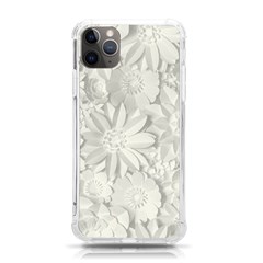 Damask, Desenho, Flowers, Gris Iphone 11 Pro Max 6 5 Inch Tpu Uv Print Case by nateshop