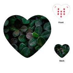 Dark Nature , Nature, Edeg Playing Cards Single Design (heart) by nateshop