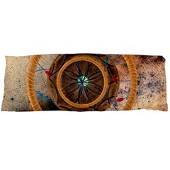 Dreamcatcher, Abstract, Colorful, Colors, Dream, Golden, Vintage Body Pillow Case (dakimakura)