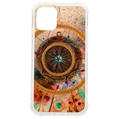 Dreamcatcher, Abstract, Colorful, Colors, Dream, Golden, Vintage Iphone 12 Mini Tpu Uv Print Case	 by nateshop