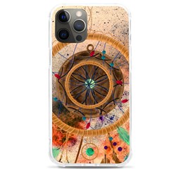 Dreamcatcher, Abstract, Colorful, Colors, Dream, Golden, Vintage Iphone 12 Pro Max Tpu Uv Print Case by nateshop