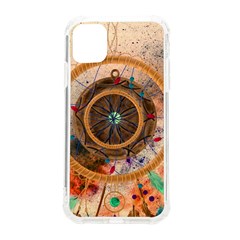 Dreamcatcher, Abstract, Colorful, Colors, Dream, Golden, Vintage Iphone 11 Tpu Uv Print Case by nateshop