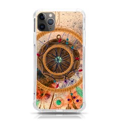 Dreamcatcher, Abstract, Colorful, Colors, Dream, Golden, Vintage Iphone 11 Pro Max 6 5 Inch Tpu Uv Print Case by nateshop