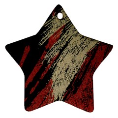 Fabric, Texture, Colorful, Spots Ornament (star) by nateshop